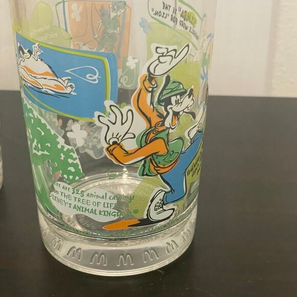 McDonald’s COLLECTOR GLASSES VINTAGE 2007 2000 set of 3 Disney COLLECTIBLE - Picture 4 of 12